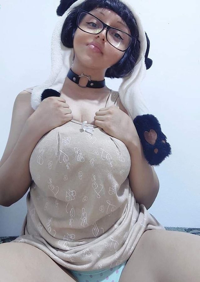 teen, glasses, cute, bigboobs, panties