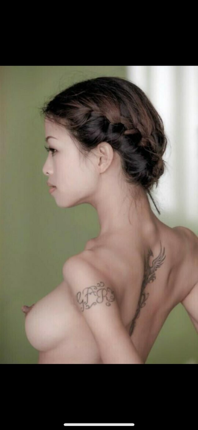 me del, breasts, nude, asian