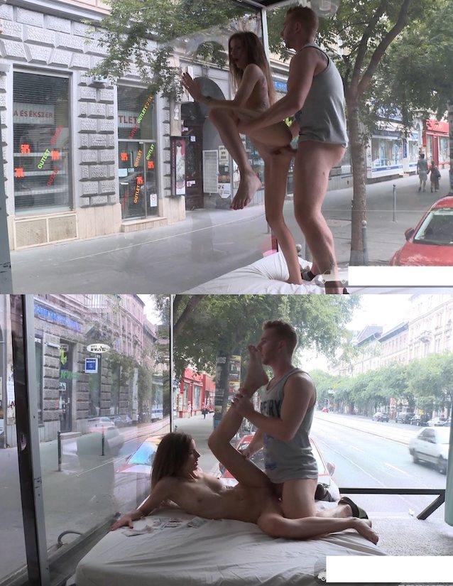 skinny brunette truckbox
