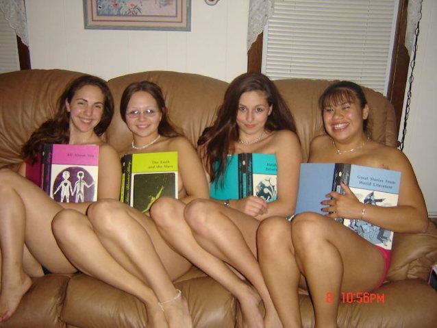 enf, books, nude