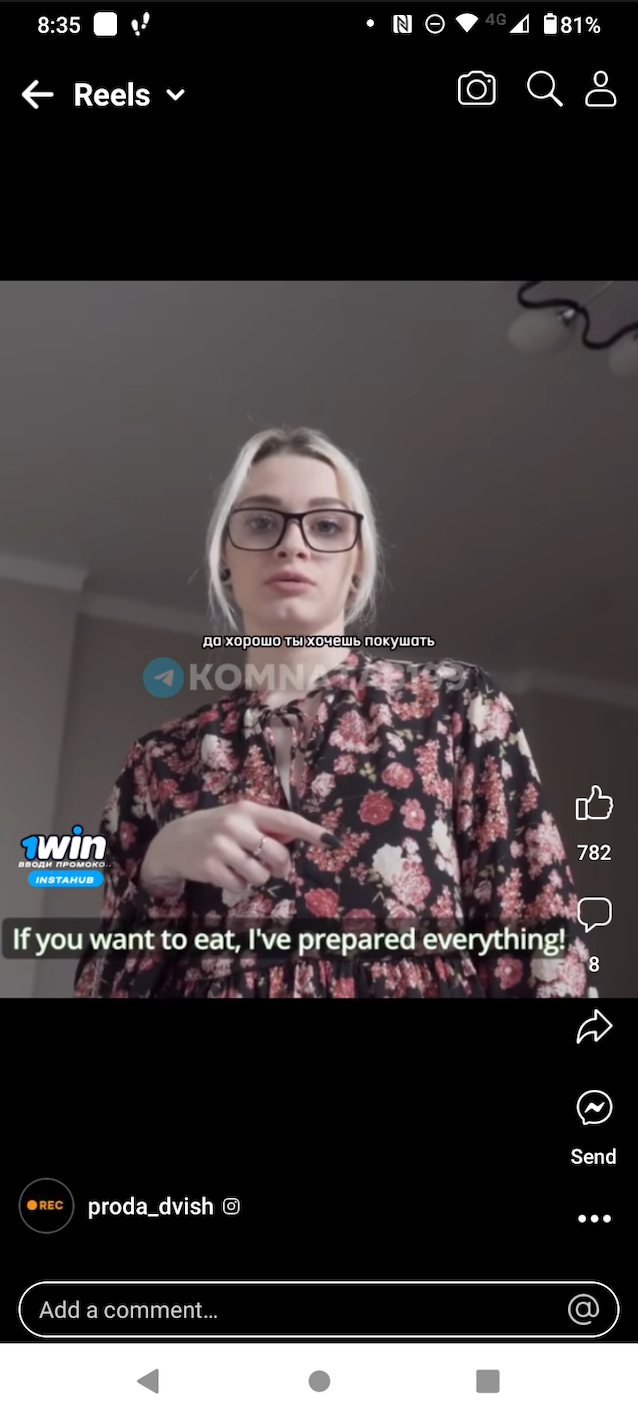 glasses blonde earring