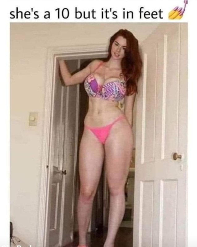 meme, tall, ginger, redhead, big boobs