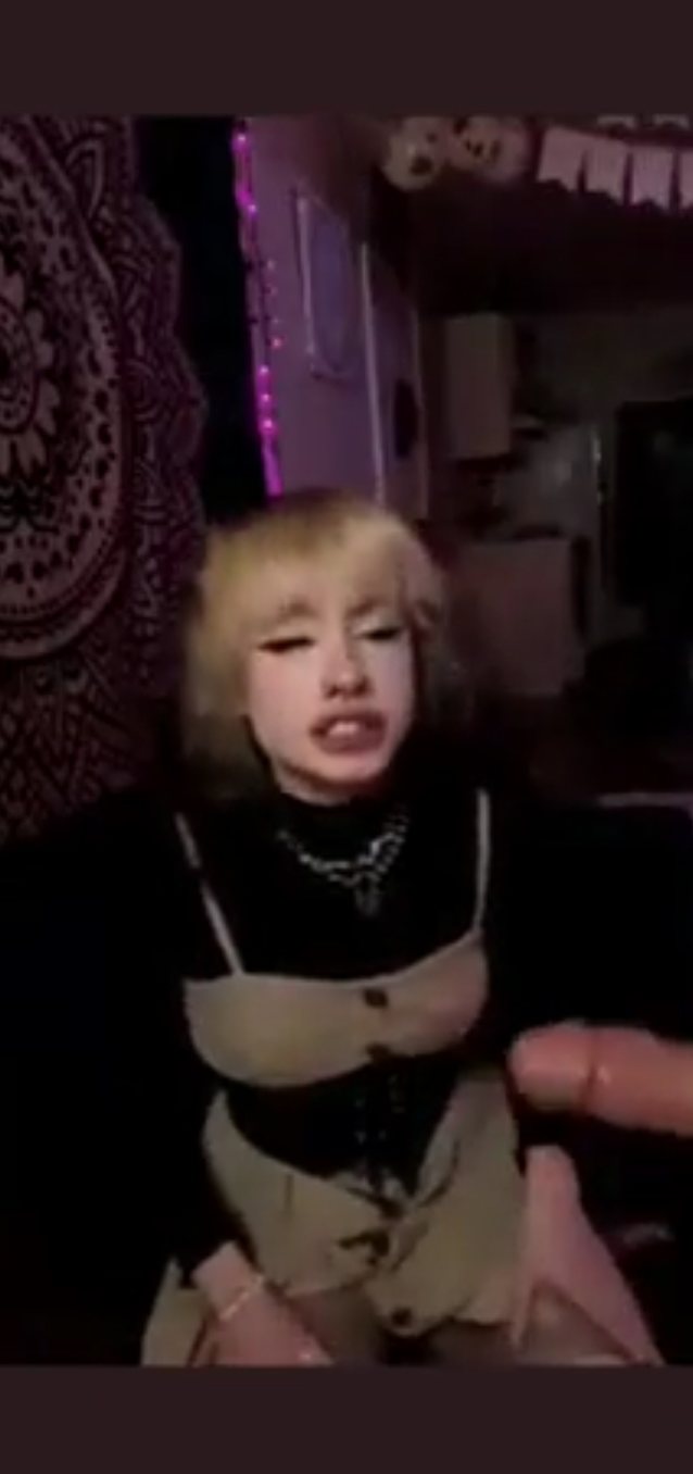 goth, egirl, teen, suck, deepthroat