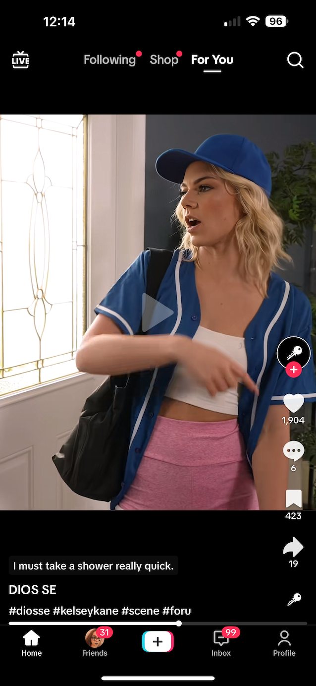 blond sister friend hit
