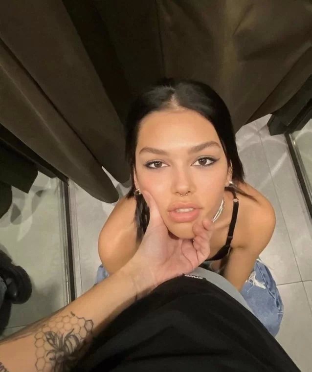 brunette, blowjob, amateur, onlyfans, tattoo