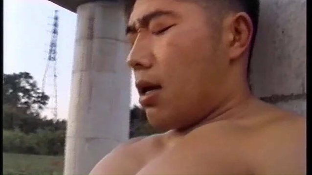 asian big pecs muscle