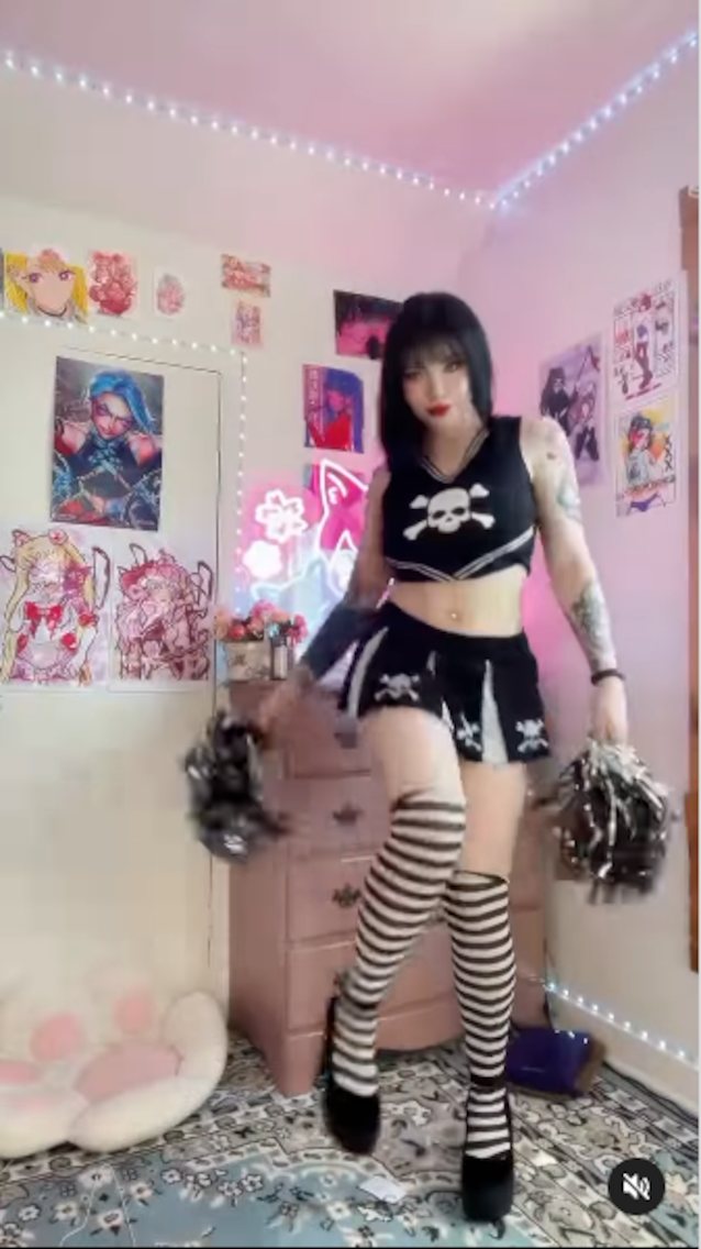 cheerleader dance sexy