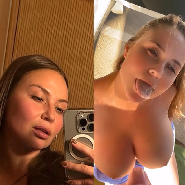 blonde, big tits, busty, onlyfans, facial