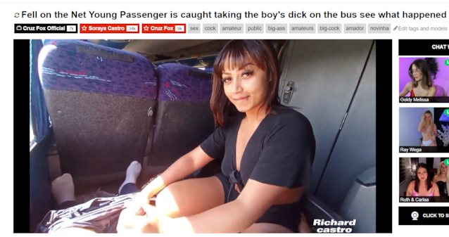 public, blowjob, nipple play, handjob, bus