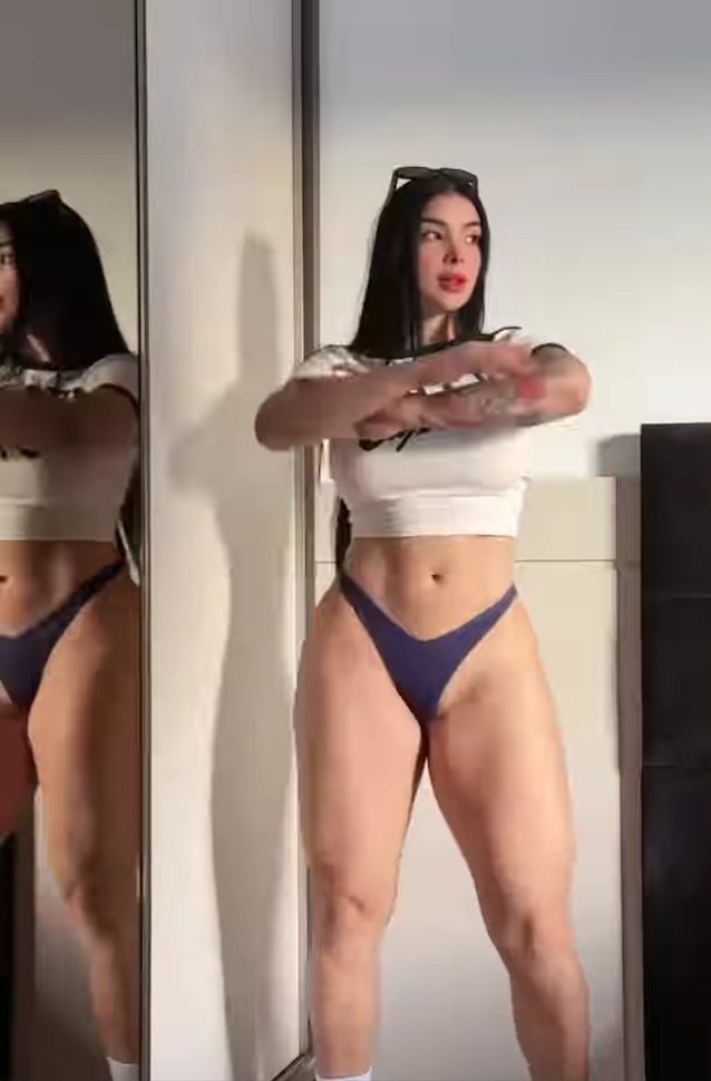 latina, dancing, twerking, undress, fat ass