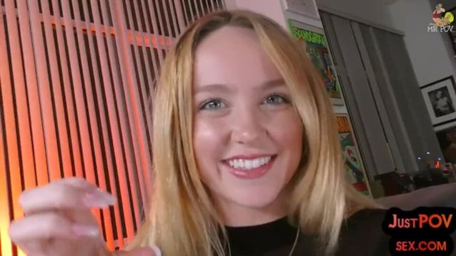 teen pov blonde