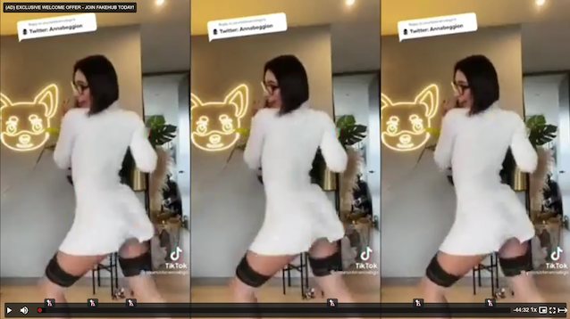 brunette, tiktok, ass, dance, sexy