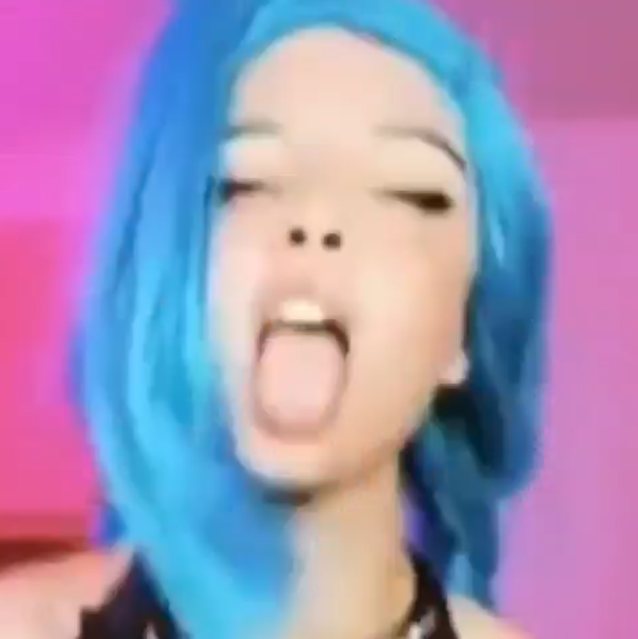 jinx, league of legends, cosplay, ahegao, skinny