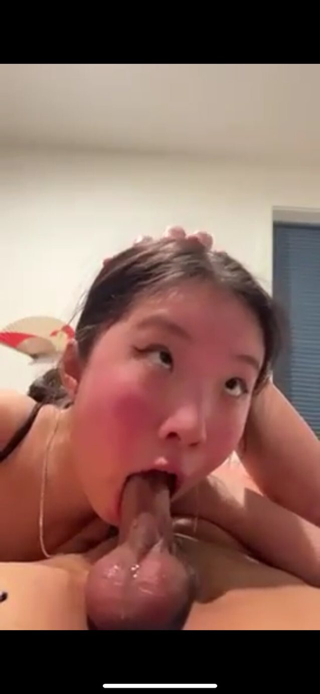 onlyfans, asian, cute, deepthroat, blowjob