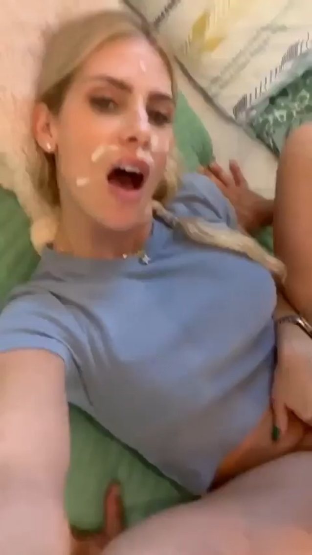 facial, amateur, cumshot, blonde