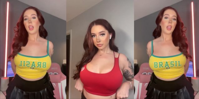 big tits busty blonde