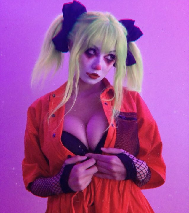 clown clown nose clown cleavage