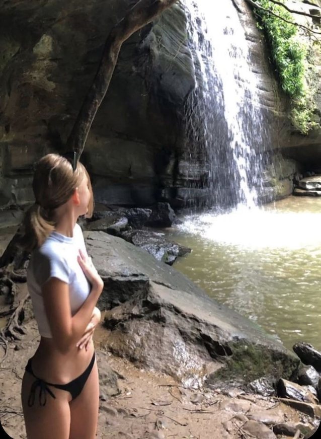 bikini, blonde, lake, gorgeous