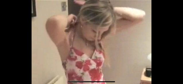 amateur blond teen