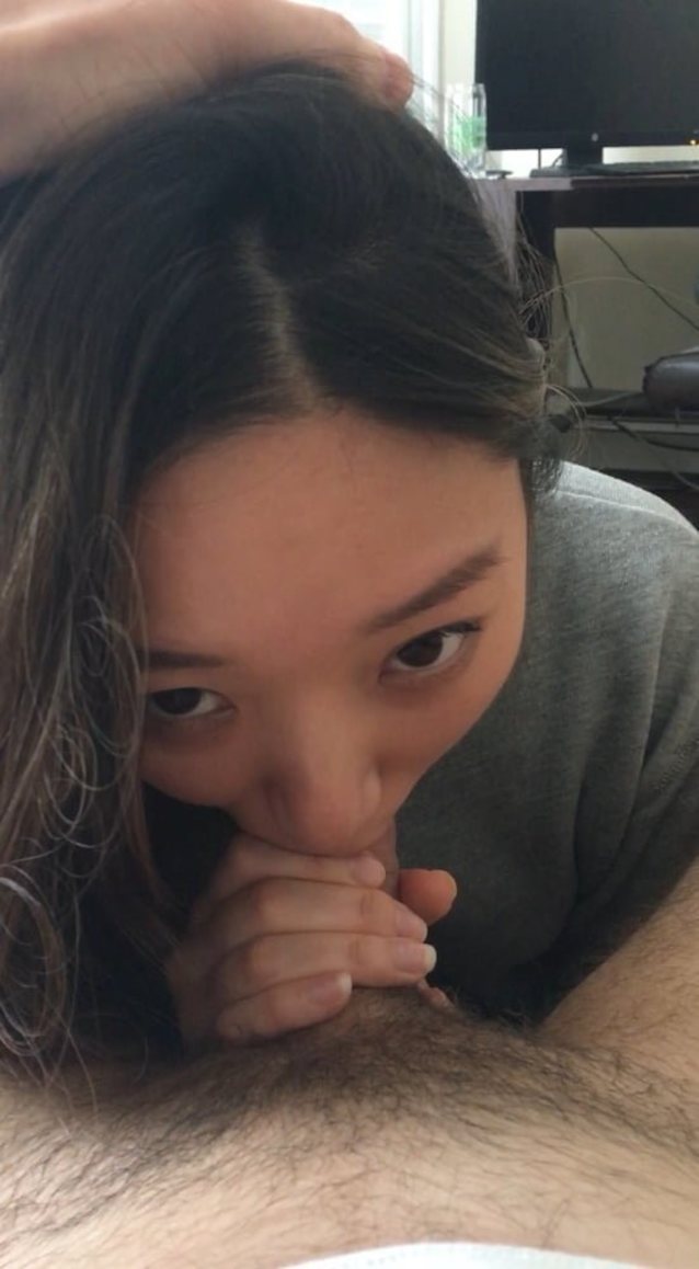 asian, blowjob, deepthroat, amateur