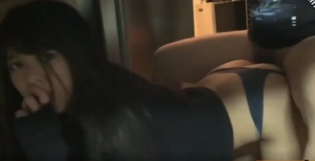 blowjob doggy under the table