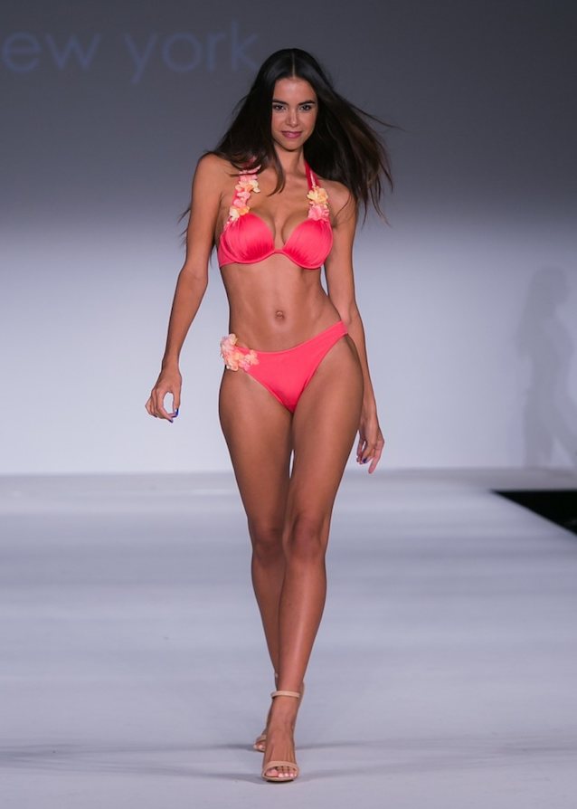 model, brunette, fashion show, big tits