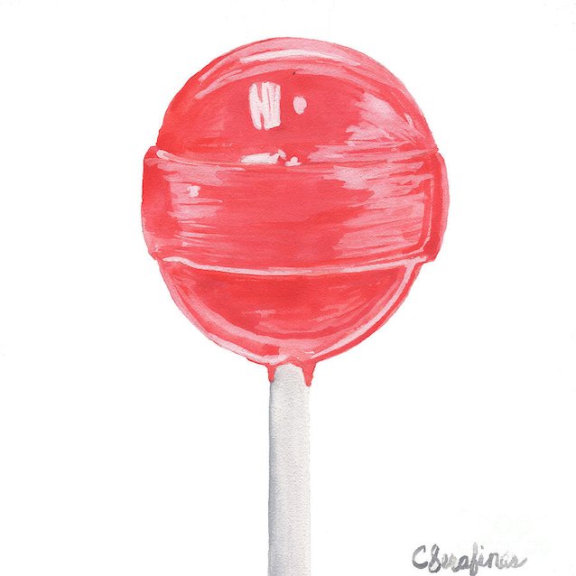 teen pigtails lollipop