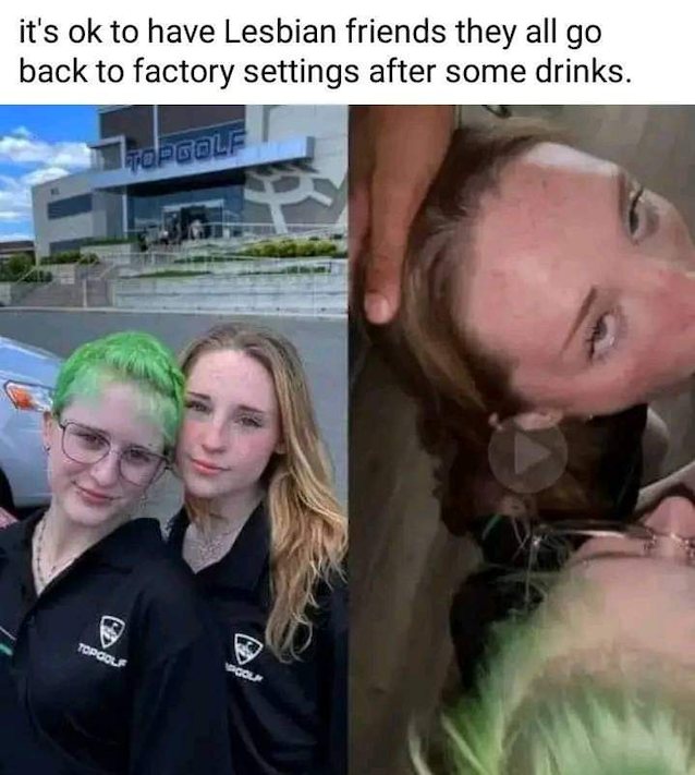 greenhair, threesome, blowjob, topgolf, mindbreak