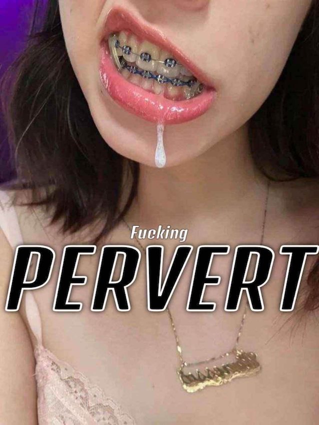 braces, image, drooling, saliva, fetish