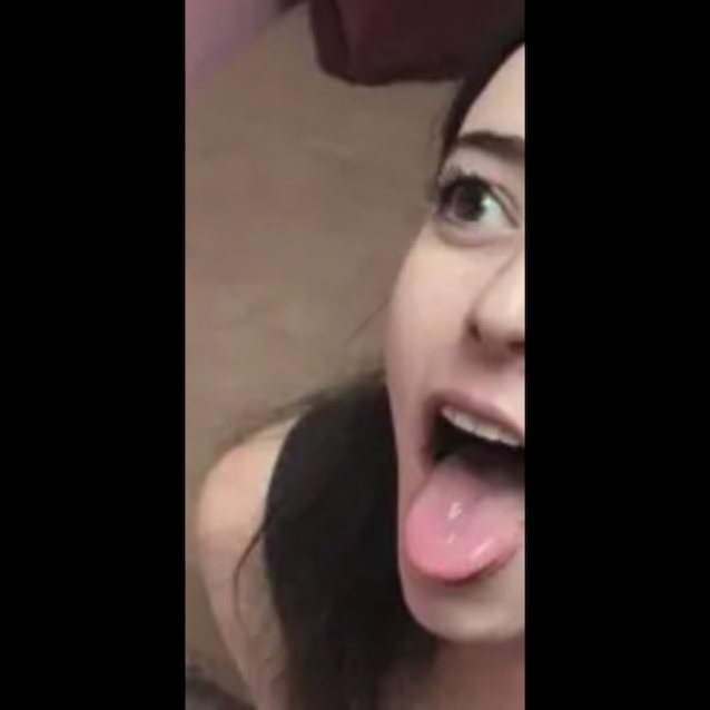 amateur white girl black hair