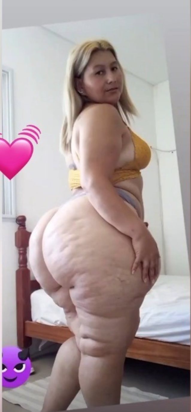 big ass, big butt, cellulite