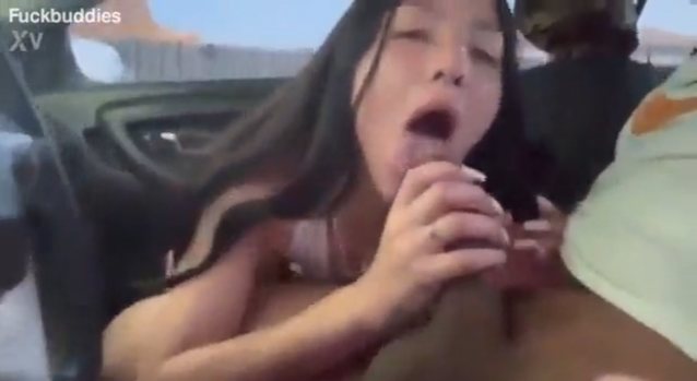 asia, blowjob, car