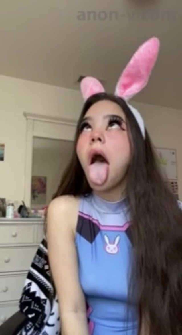 ahegao, cosplay, teen, reddit, tongue