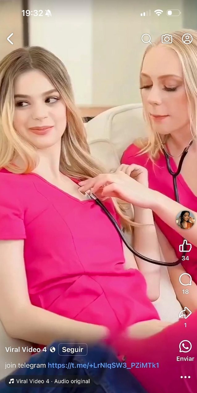 blonde nurse pink