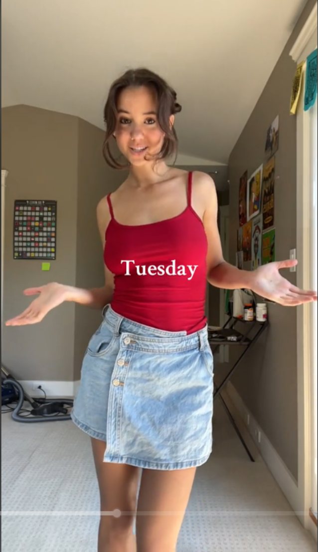 pokies no bra tiktok