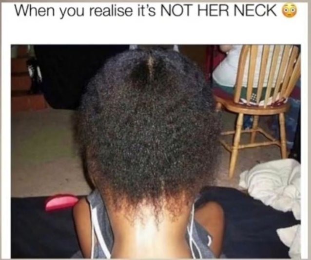 afro hair, ebony, black hair, meme