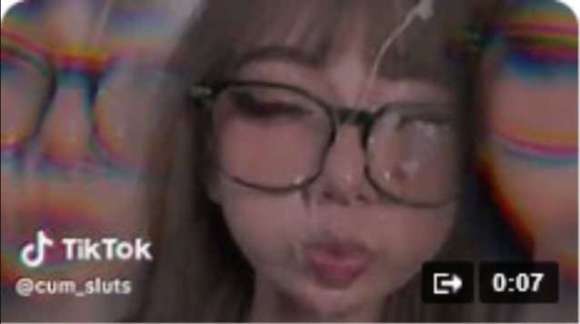amateur glasses cum
