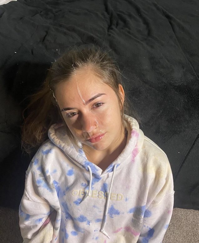 facial cum nose ring