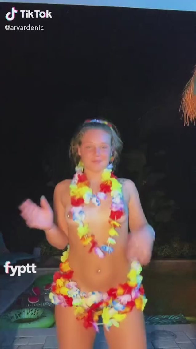 tiktok, hawaiian, nude tiktok