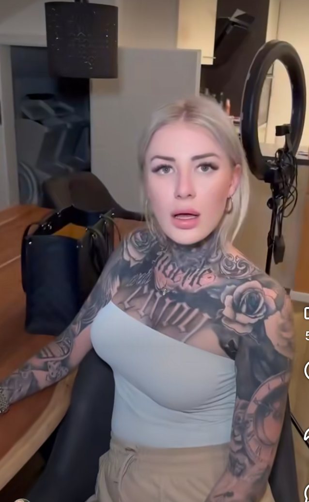 blonde, german, tattoo, slut, camgirl