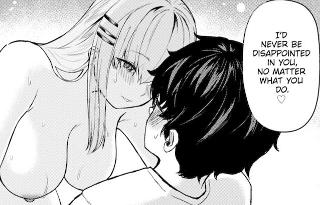 femdom, love, reassurance, doujin, hentai