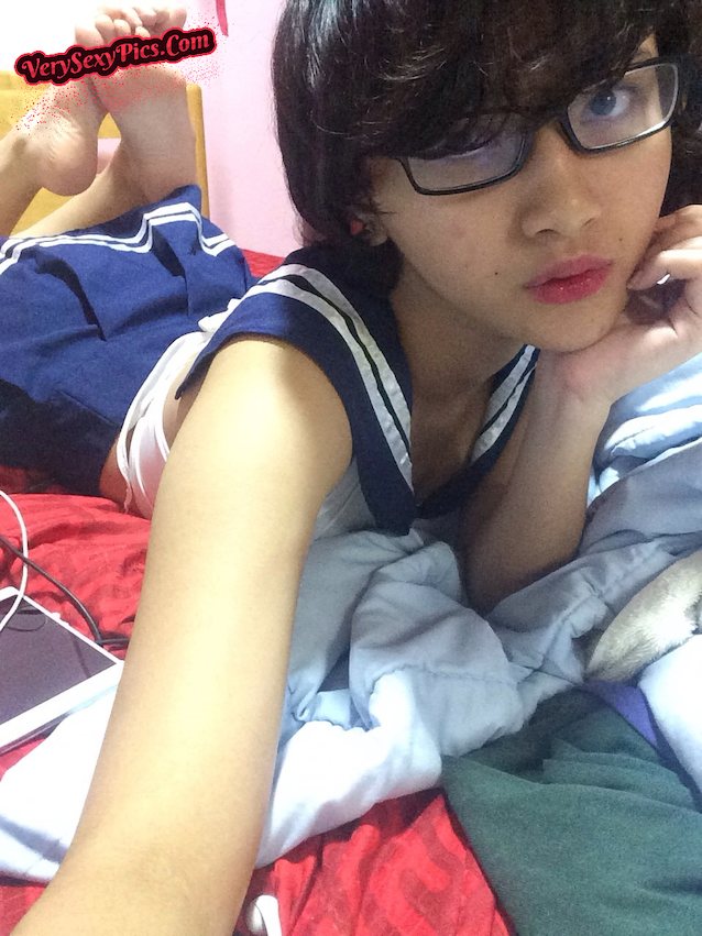 asian, asiannerd, geek, nudes, schoolgirl