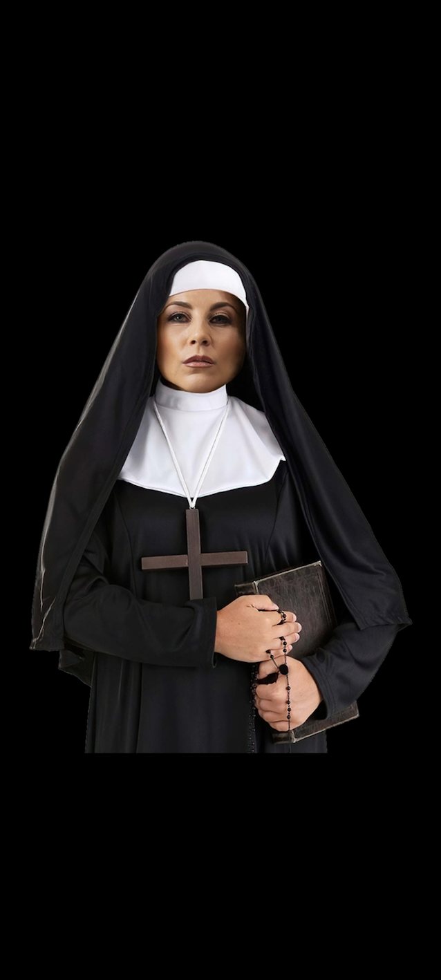 hot, nun, religious, milf, cum