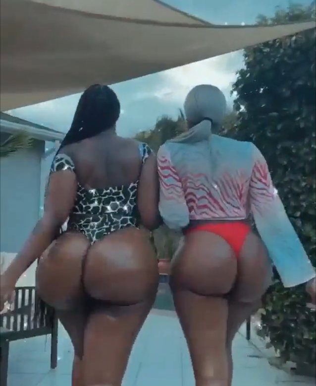 ebony, bimbo, huge ass, fake ass, big ass