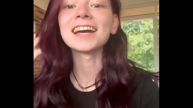 cute, verification vid, colored hair