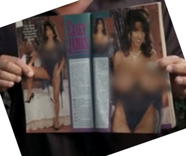 big tits brunette magazine