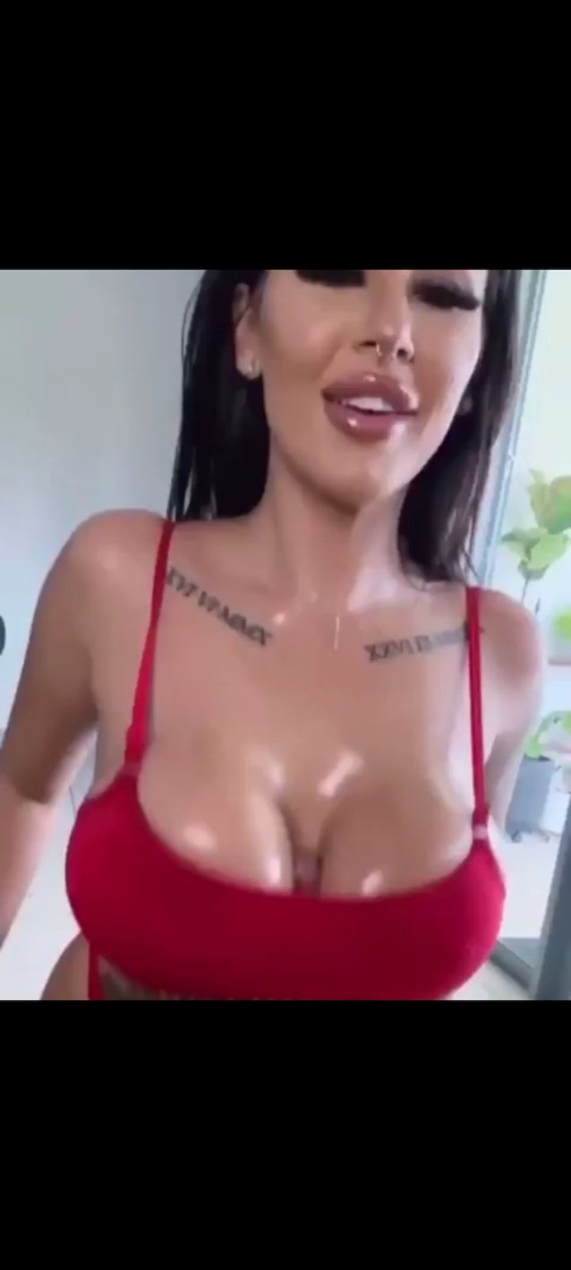 bigtit, boobjob, titjob, tattoo, blackhair