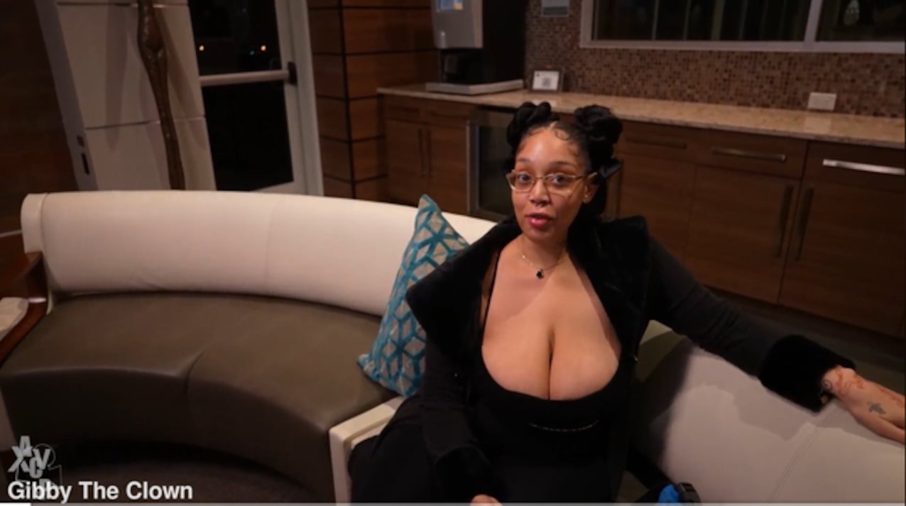 ebony brunette big tits