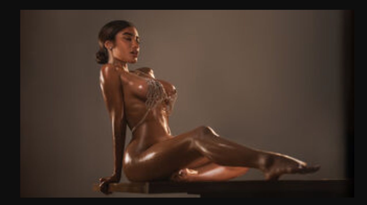 teen latina oiled