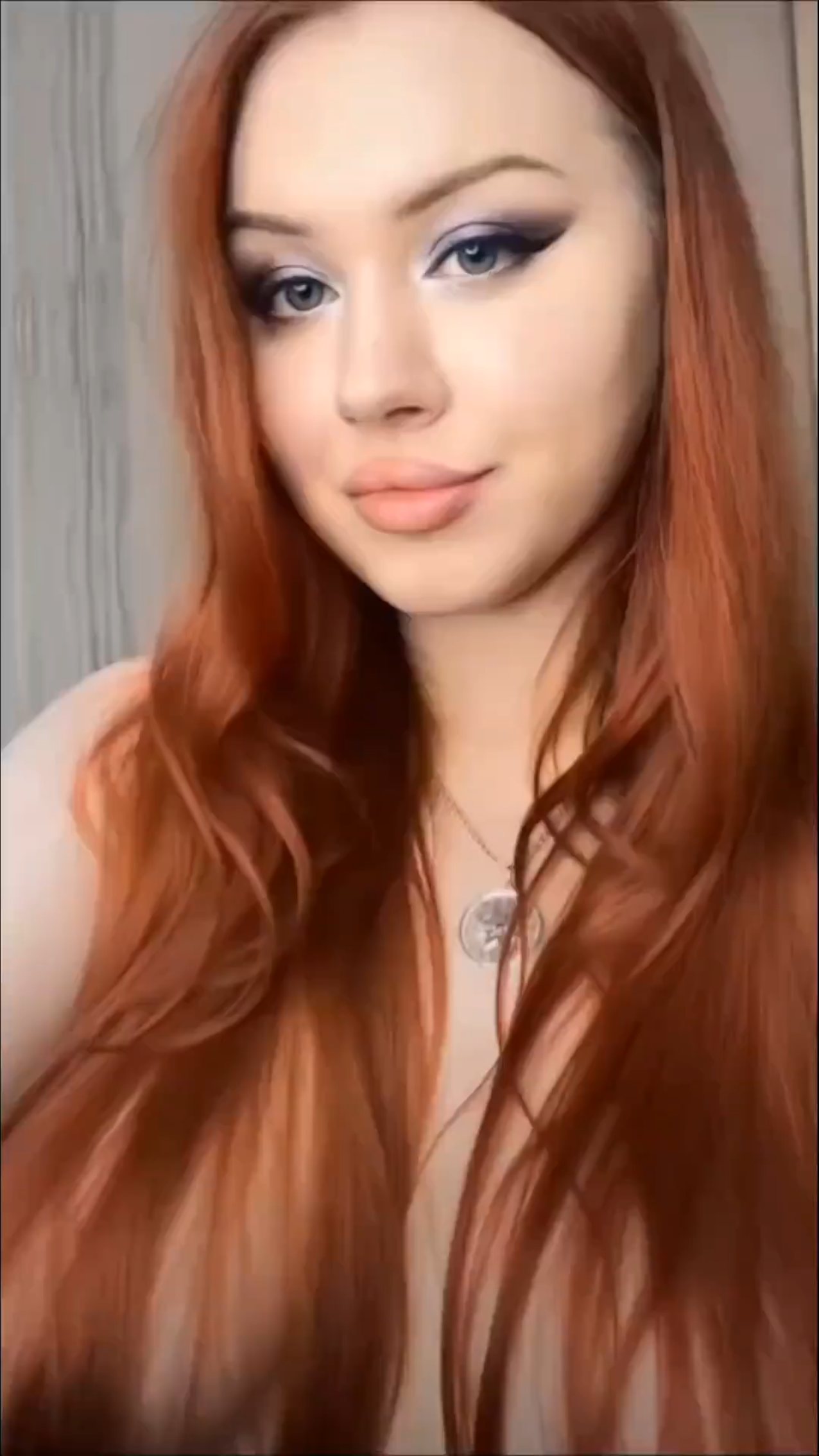 redhead red head tits